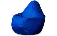 Кресло мешок груша Фьюжн L синее