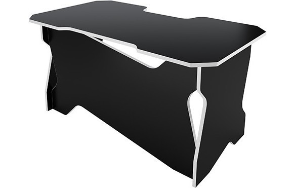 Игровой компьютерный стол RVG Черный/Белый 140