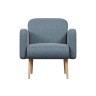 Кресло Уилбер (Голубой, ткань RICO 112)
