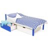 Детская кровать Бельмарко Svogen classic сине-белый