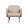 Кресло Уилбер (Светло-коричневый, ткань RICO 109)
