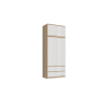 Челси Шкаф 2-х створчатый комбинированный + антресоль к шкафу 900