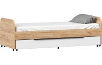 Урбан Кровать выкатная с ящиком выкатным для кровати-чердака (Дуб Золотой/Белый)