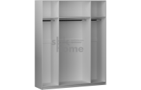 Шкаф 4-х дверный (без дверей), Фрея (1800*500*2200) Белый, 12511