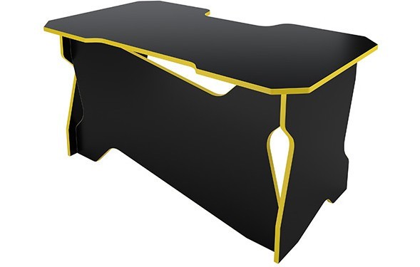 Игровой компьютерный стол RVG Черный/Желтый 100