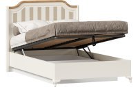 Вилладжио Кровать полутороспальная 1200 с подъёмным механизмом (Алебастр/Дуб Золотой)
