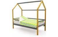 Детская кровать-домик Бельмарко Svogen дерево-графит