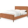 Кровать Левита оранжевого цвета 160*200 см
