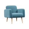 Кресло Уилбер (Светло-голубой, ткань UNI IDEA 1022)