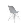 Стул TULIP IRON CHAIR (mod.EC-123), серый