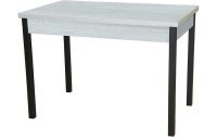 Колорадо стол обеденный раздвижной / бетон белый/черный