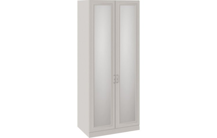Сабрина СМ-307.07.222-01 Шкаф для одежды с 2 зеркальными дверями с опорой