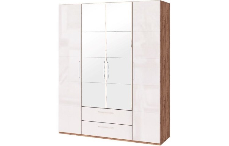 Монреаль (02) Шкаф для одежды с ящик 4-х дв. с зеркалом