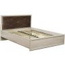 Кровать двуспальная с ортопедическим осн. 32.25-01 Сохо (1400) бетон пайн белый