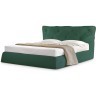 Кровать Тесей зеленого цвета 180*200 см