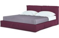 Кровать Латона фиолетового цвета 180*200 см