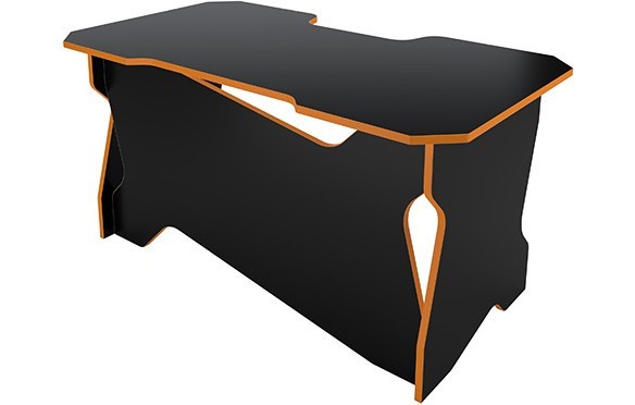Игровой компьютерный стол RVG Черный/Оранжевый 120