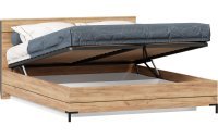 Норд Кровать двуспальная 1600 с подъемным механизмом (Дуб Золотой)
