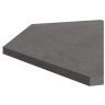 Столик журнальный SHT-S100/TT20 ЛДСП 70 черный муар/бетон чикаго темно-серый