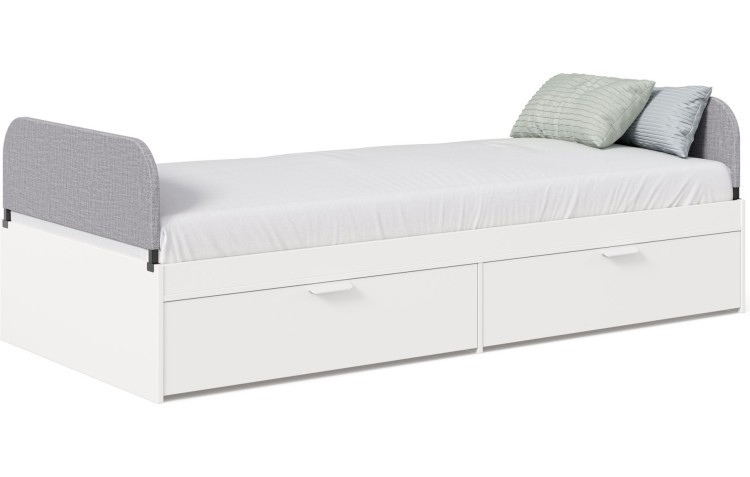 Милтон Кровать 900х2000 (Белый)
