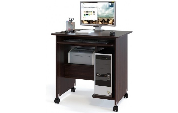 Компьютерный стол КСТ-10.1, венге
