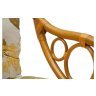 Комплект для отдыха "BAHAMA" (диван + 2 кресла + стол со стеклом ) /с подушками/, Honey (мед)