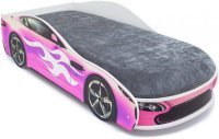Кровать-машина Бельмарко Бондмобиль розовый