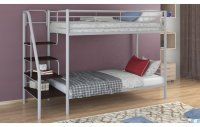 Двухъярусная кровать Толедо 90х190, серый / Венге