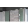 Обкладка для 2-х дверного шкафа, Мале (38*100*916) Дуб галифакс белый, 11222