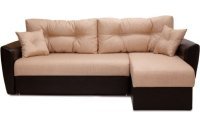 Угловой диван-еврокнижка Амстердам 150, рогожка бежевый