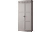 Нельсон №950 Шкаф для одежды 2-дверный, серый камень