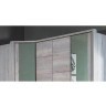 Обкладка для 4-х дверного шкафа, Мале (38*100*1816) Дуб галифакс белый, 11224