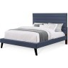 Кровать Сими синего цвета 160*200 см