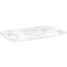 Стол Sheffilton SHT-TU10/TT32 118/77 стекло/ЛДСП белый муар/белый мрамор