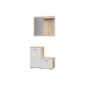 FUN комплект мебели для прихожей КП-1 Дуб сонома/Белый 71337652