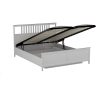 Кровать 1600 с подъемным механизмом, Фрея (1700*2092*1100) Белый, 12520