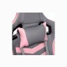 Кресло iPinky, серый/розовый