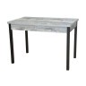Колорадо стол обеденный раздвижной / бетон темный/черный
